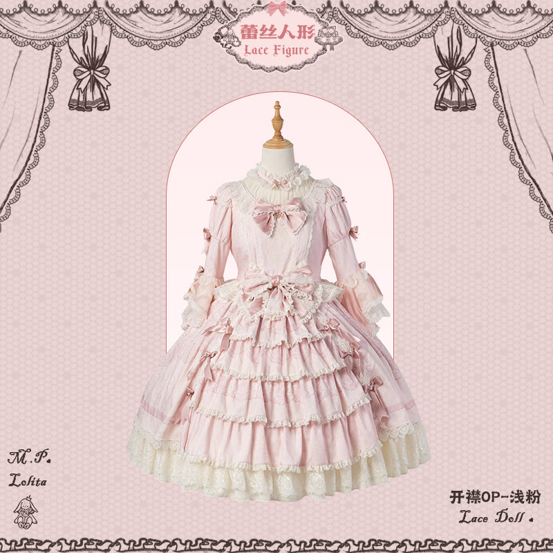 【受注予約~12/23】Race Doll ワンピース(タイプ4)【花与珍珠匣】