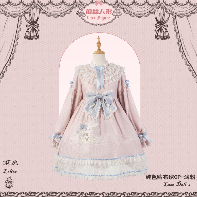 【受注予約~12/23】Race Doll ワンピース(タイプ5)【花与珍珠匣】