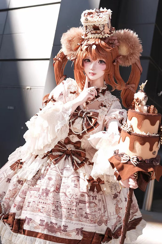 【受注予約~1/22】Bear Workshop ワンピース・ジャンパースカート・ブラウス【Dream Lolita】