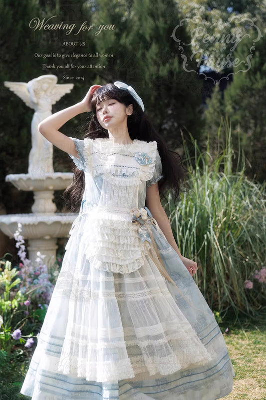 【受注予約~4/15】Penny's Cottage ワンピース【Penny House】