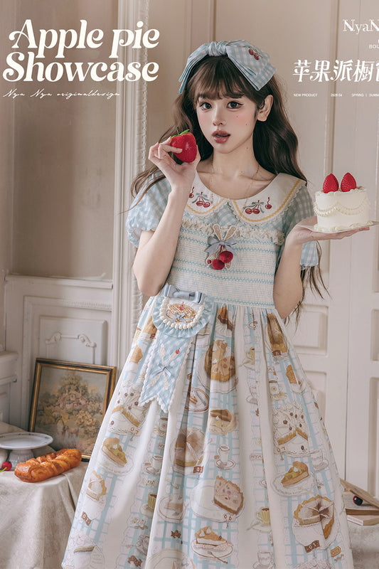 【受注予約~4/26】アップルパイの窓 2.0 ワンピース・スカート【NyaNya】