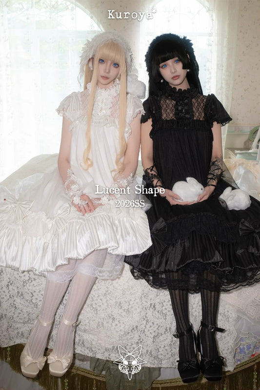 【受注予約~6/3】Lucent Shape ワンピース【Kuroya】