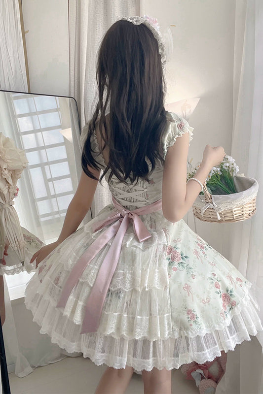 Pearls & Roses ワンピース【千木】