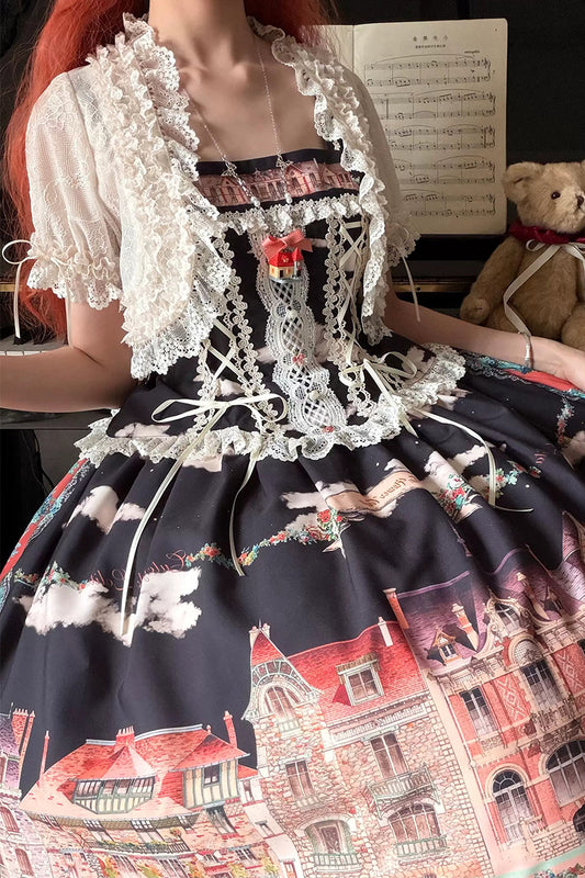 【受注予約~5/6】Dewans Garden Town カーディガン【Cutey Mask】