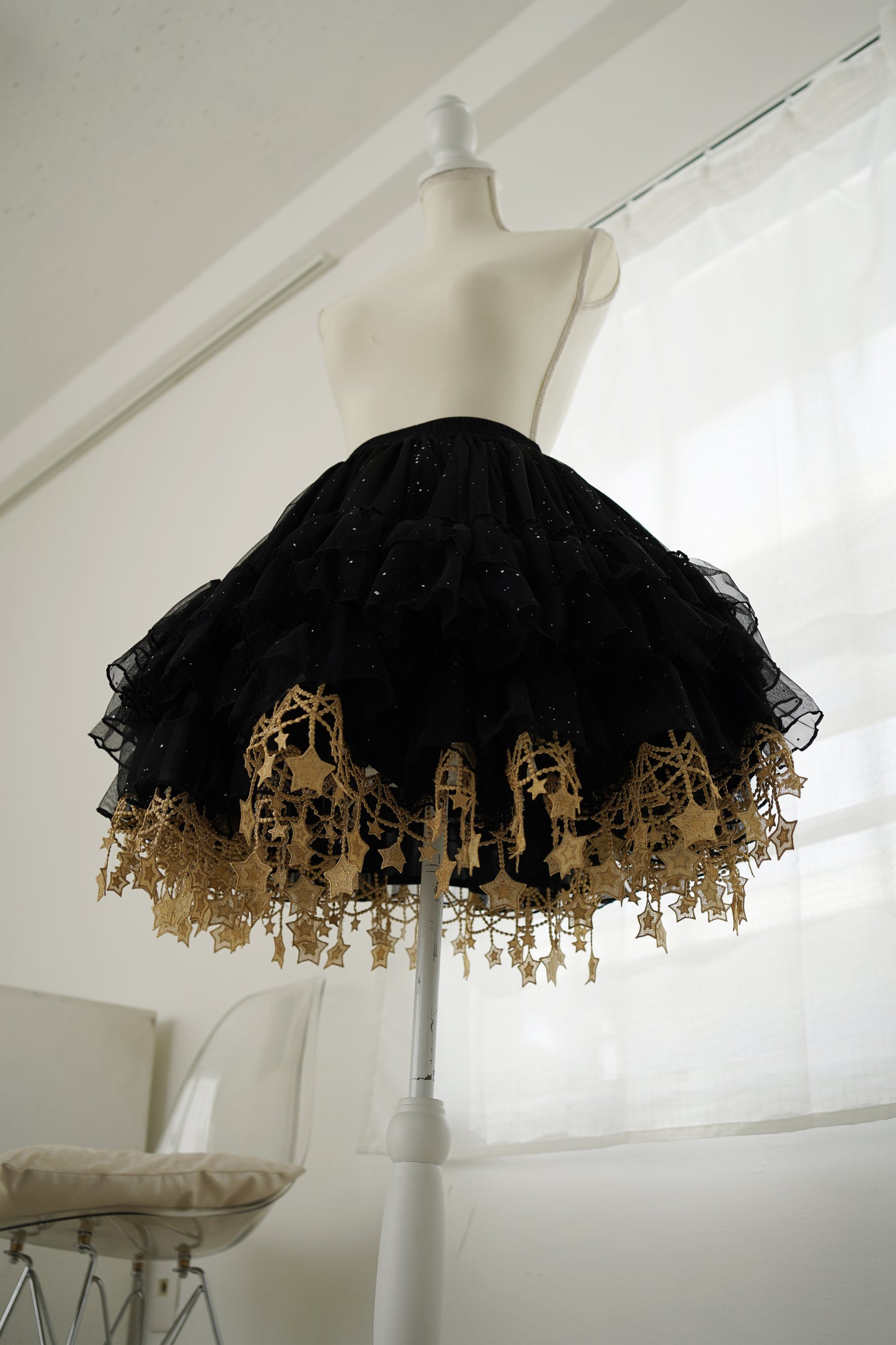 お星さまアンダースカート(ネイビー)【BOGUTA×Epetice】