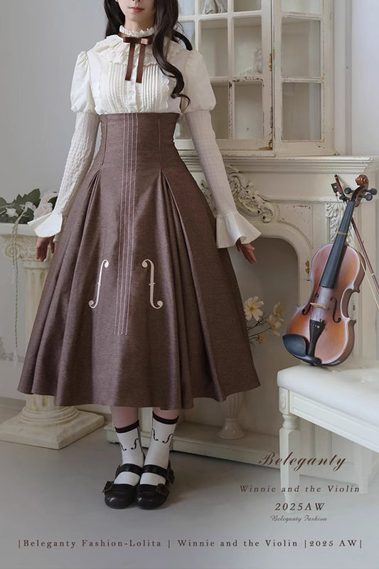 【受注予約~11/18】Winnie and the Violin スカート・ジャケット【Beleganty】