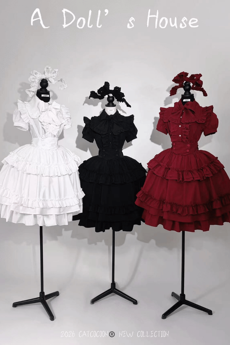 【事前予約:2026年8月下旬以降発送予定】A Doll's House スカート(ロング丈)【CATCOCOON】