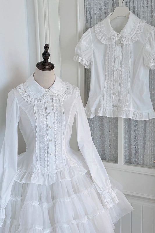 【受注予約~10/13】Pearl Doll ブラウス【Sheep Puff】