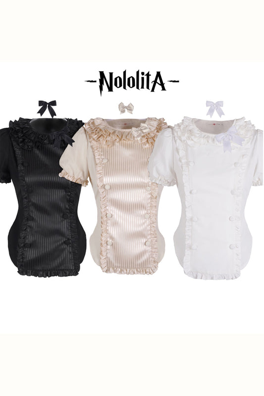 Nololita 3周年アニバーサリー ダブルボタントップス【Nololita】