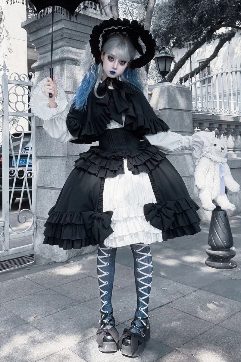 Doll Sonata ブラウス・スカート・ケープ・セットアップ【BearDiary