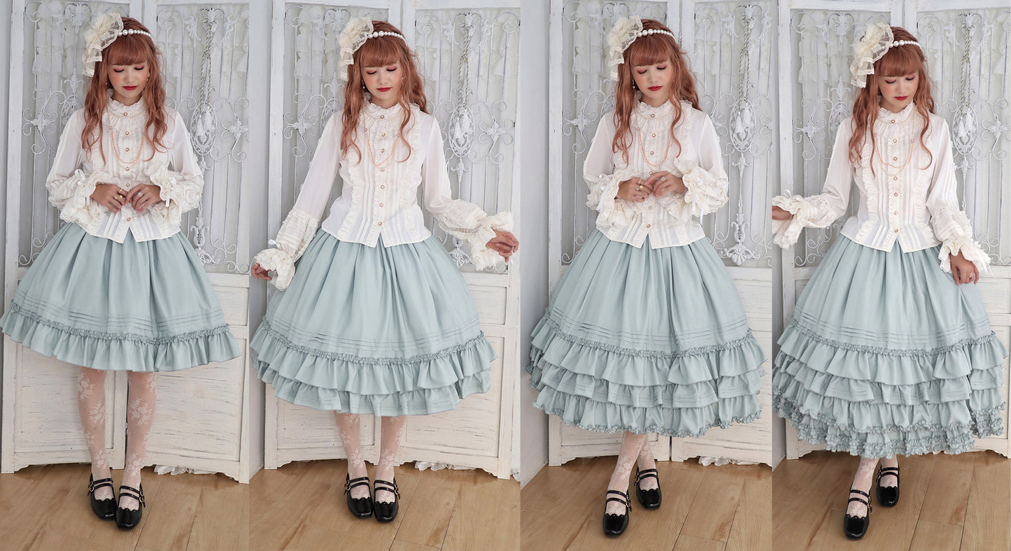 桔梗 マルチカラーアンダースカート【Little Dipper】