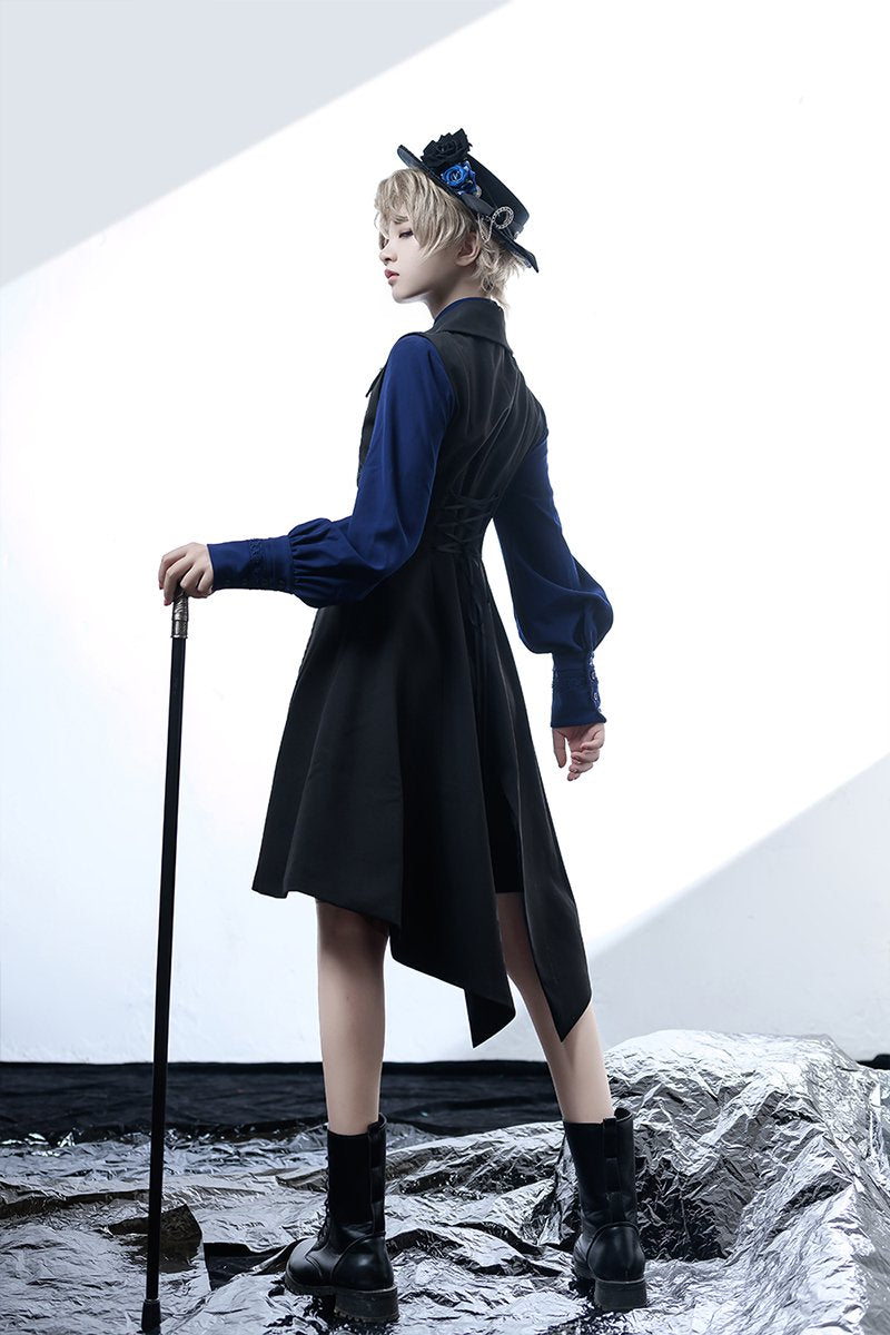 【取り寄せ】"BLACK and BLUE"燕尾ベスト【Princess Chronicles】