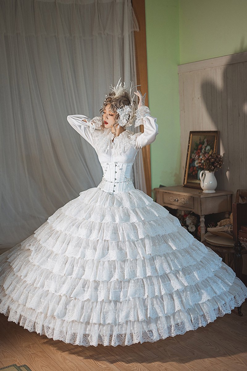 【取り寄せ】Frost SugarレースワイヤーパニエPLUS【仙太郎】