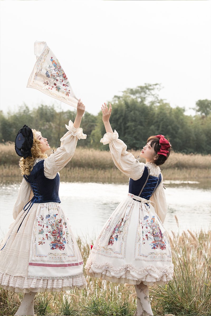 【取り寄せ】Harvest ジャンパースカート(ロング丈)【Miss Point】