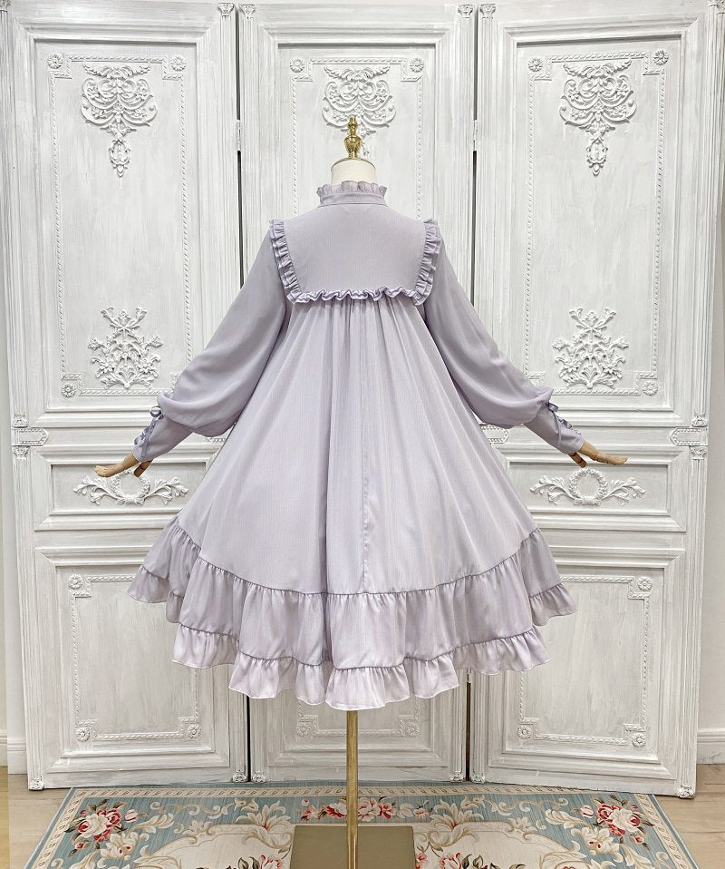 【受注終了/2023年11-2024年1月発送予定】Princess of Windsor ワンピース・長袖(ショート丈)【Little Dipper】