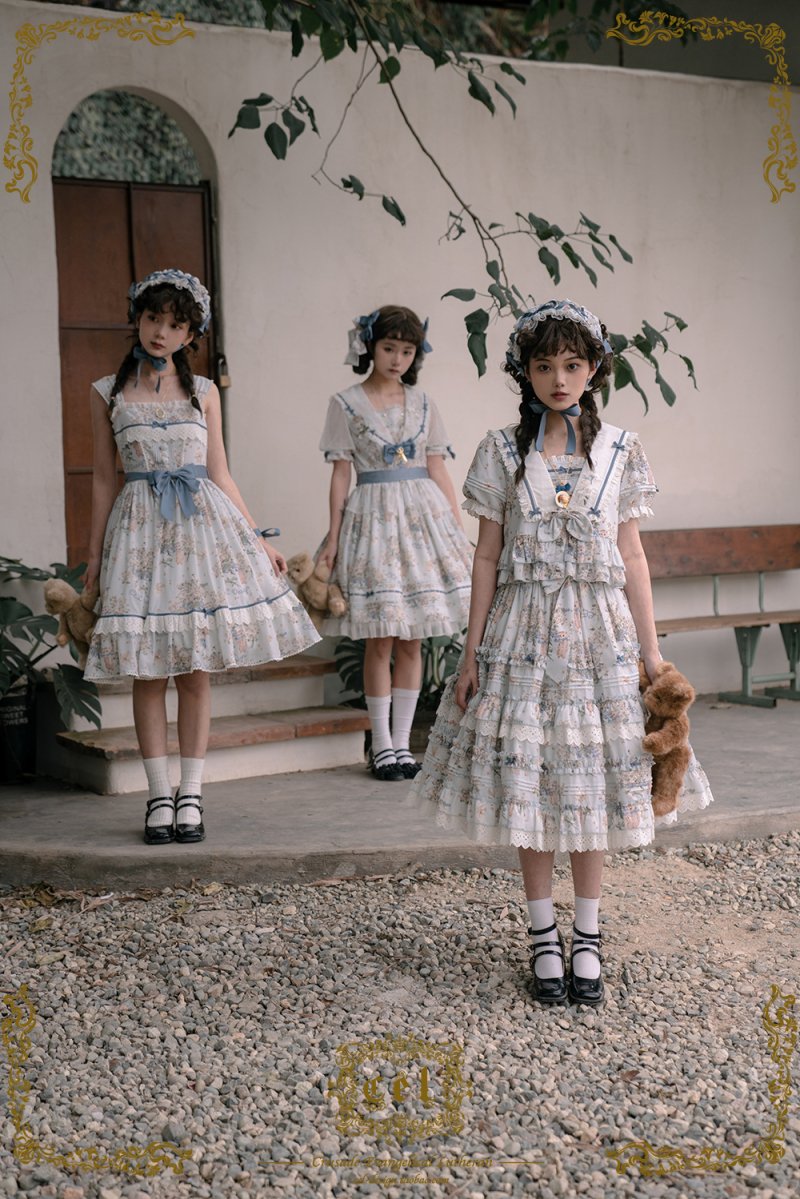 【受注終了/2023年6-8月発送予定】Chamomile Cat セーラートップス【CEL】