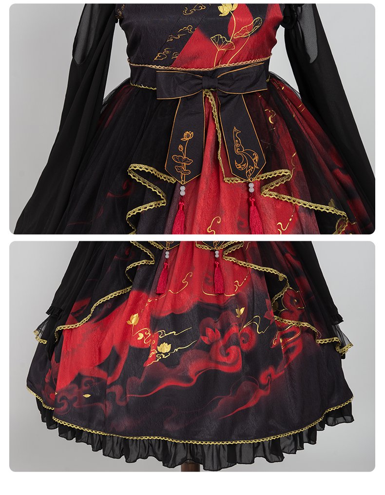 【取り寄せ】雲間の狐 ジャンパースカート【Ocelot】