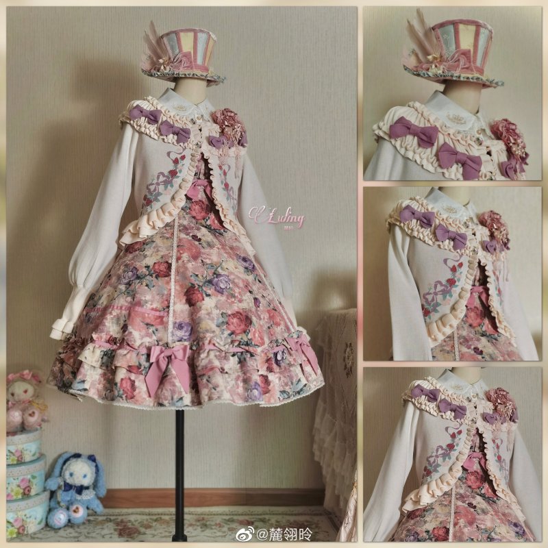 【取り寄せ】Little Strawberry カーディガン【莉莉子】