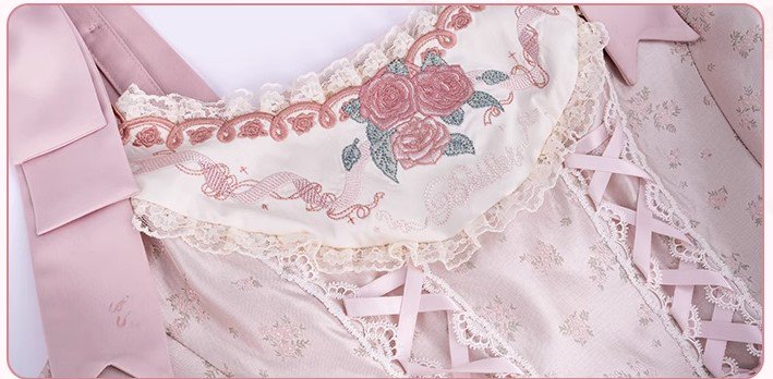 【受注予約~7/6】Silk Ballet ジャンパースカート(タイプ3)【花与珍珠匣】