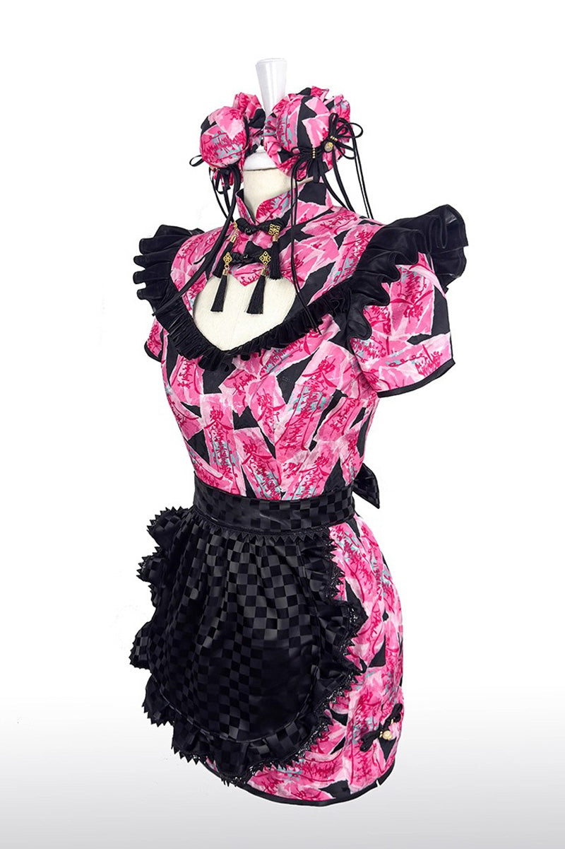 ラブリーキョンシー チャイナドレスセット【Red Thorns】