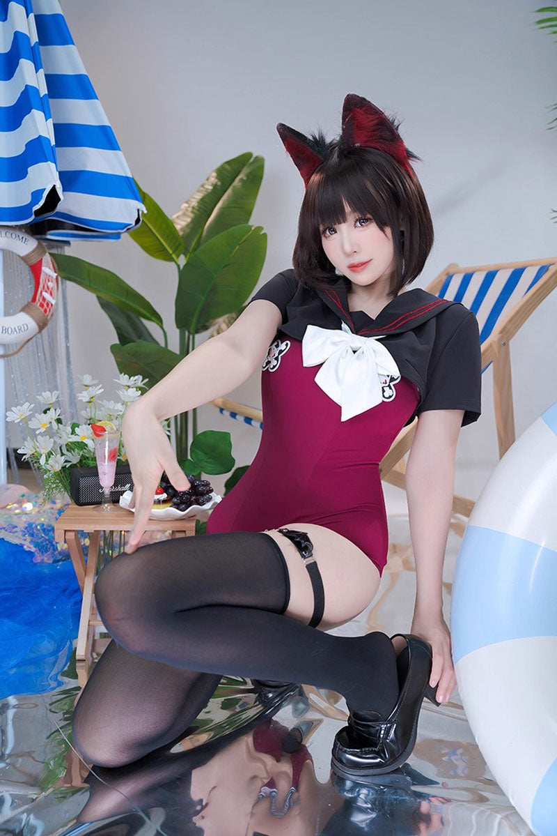 Black Sailor Swimsuit Set [Tokutaisha]