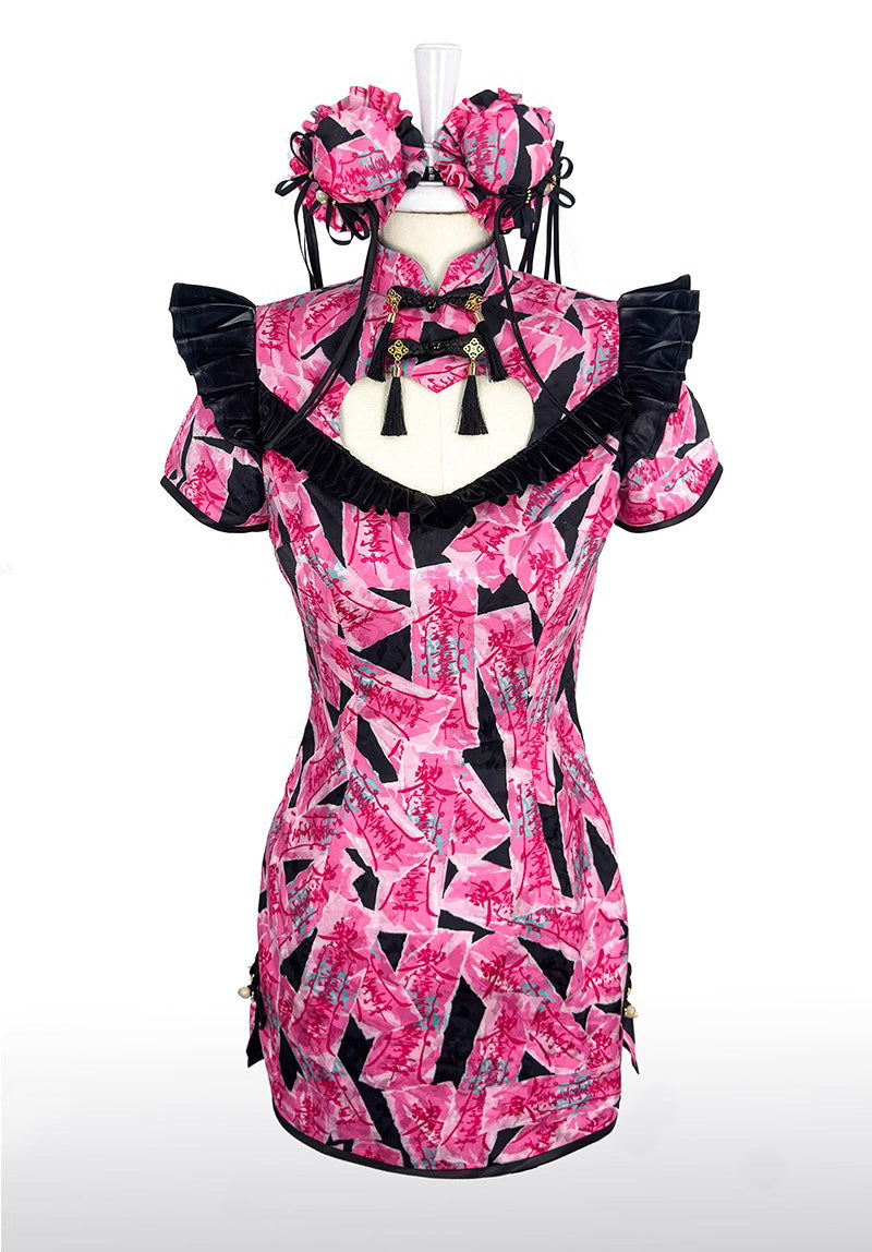 ラブリーキョンシー チャイナドレスセット【Red Thorns】 – Epetice