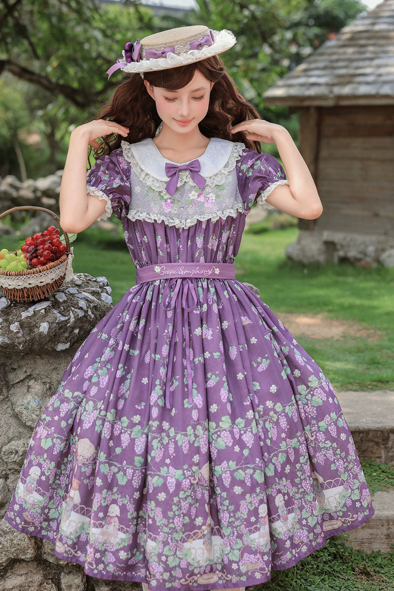 【受注予約~7/29】Vineyard Serenade ワンピース【TwilightCrush】