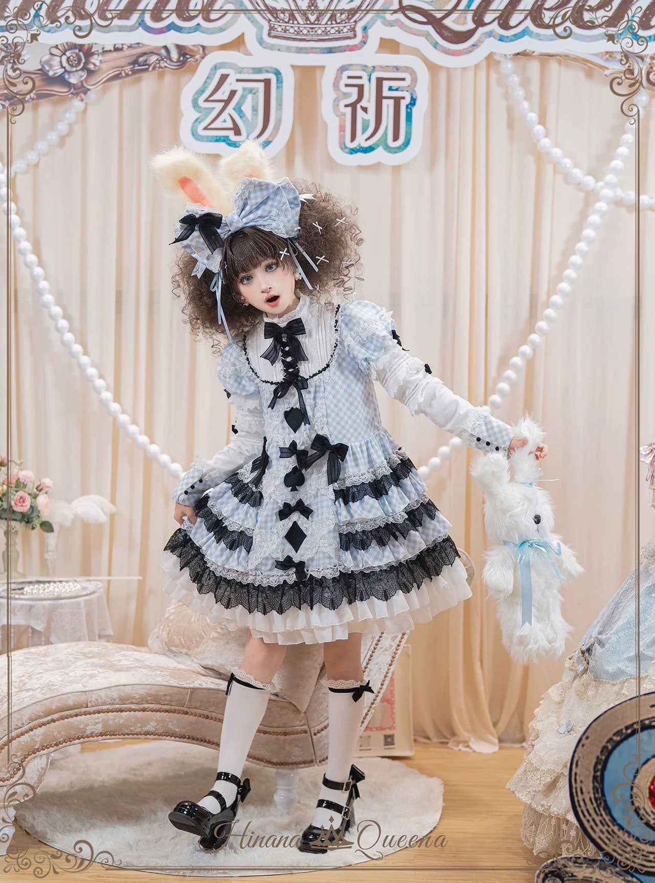 【受注予約~7/23】Alice’s Porcelain Doll ワンピース・フルセット【Hinana Queena】