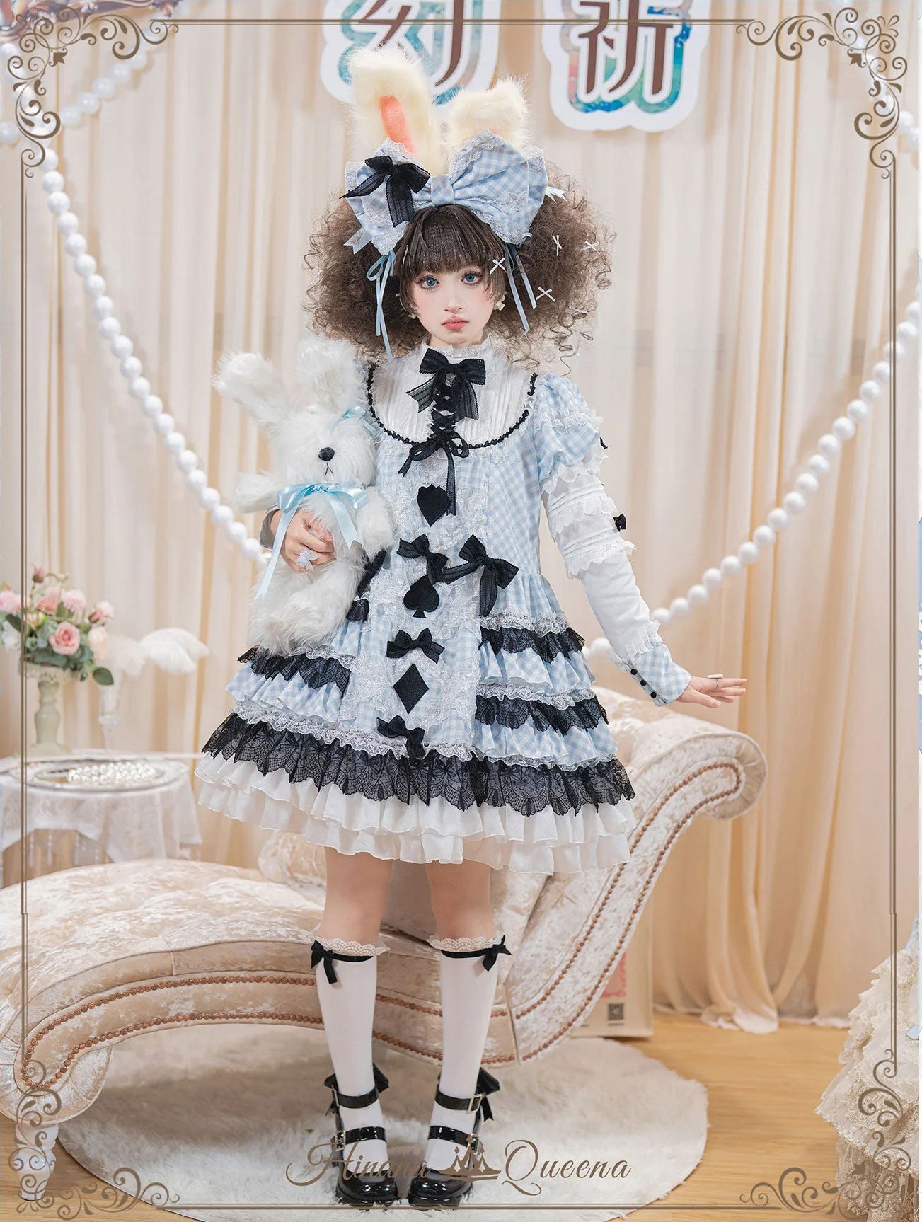 【受注予約~7/23】Alice’s Porcelain Doll ワンピース・フルセット【Hinana Queena】