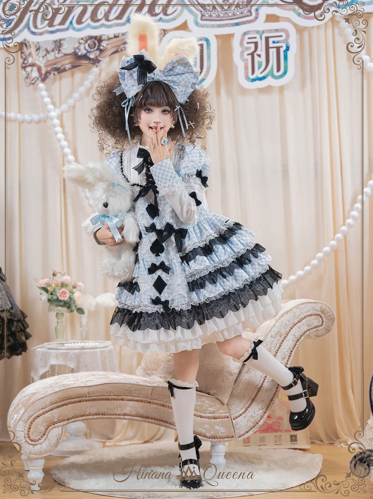 【受注予約~7/23】Alice’s Porcelain Doll ワンピース・フルセット【Hinana Queena】
