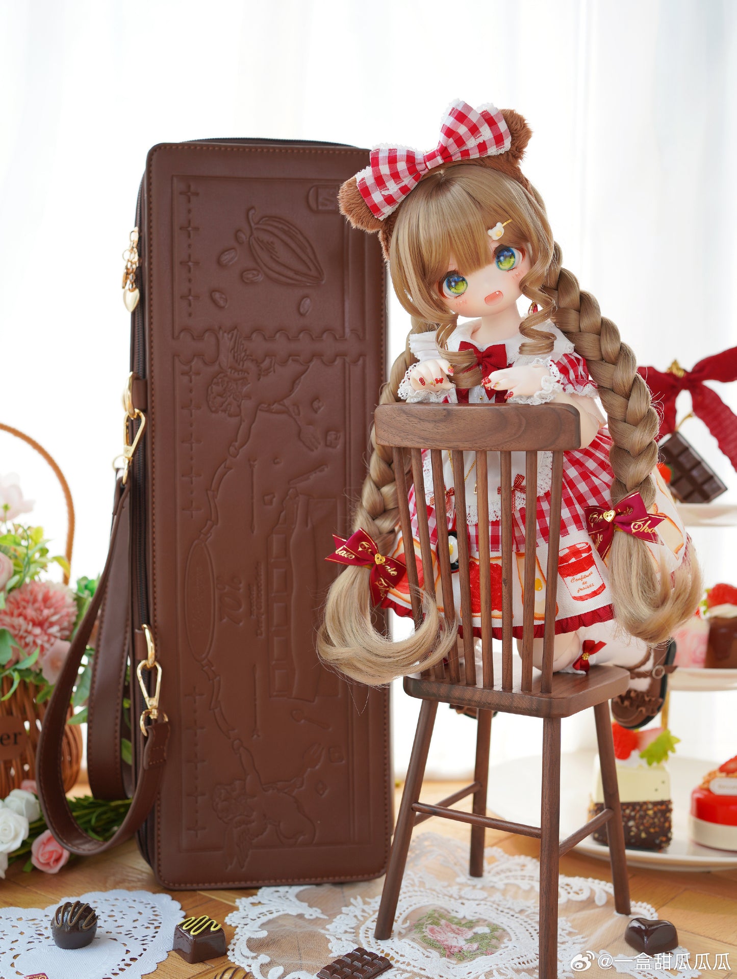 【受注予約~5/13】Chocolate ドールバッグ【一盒甜瓜】