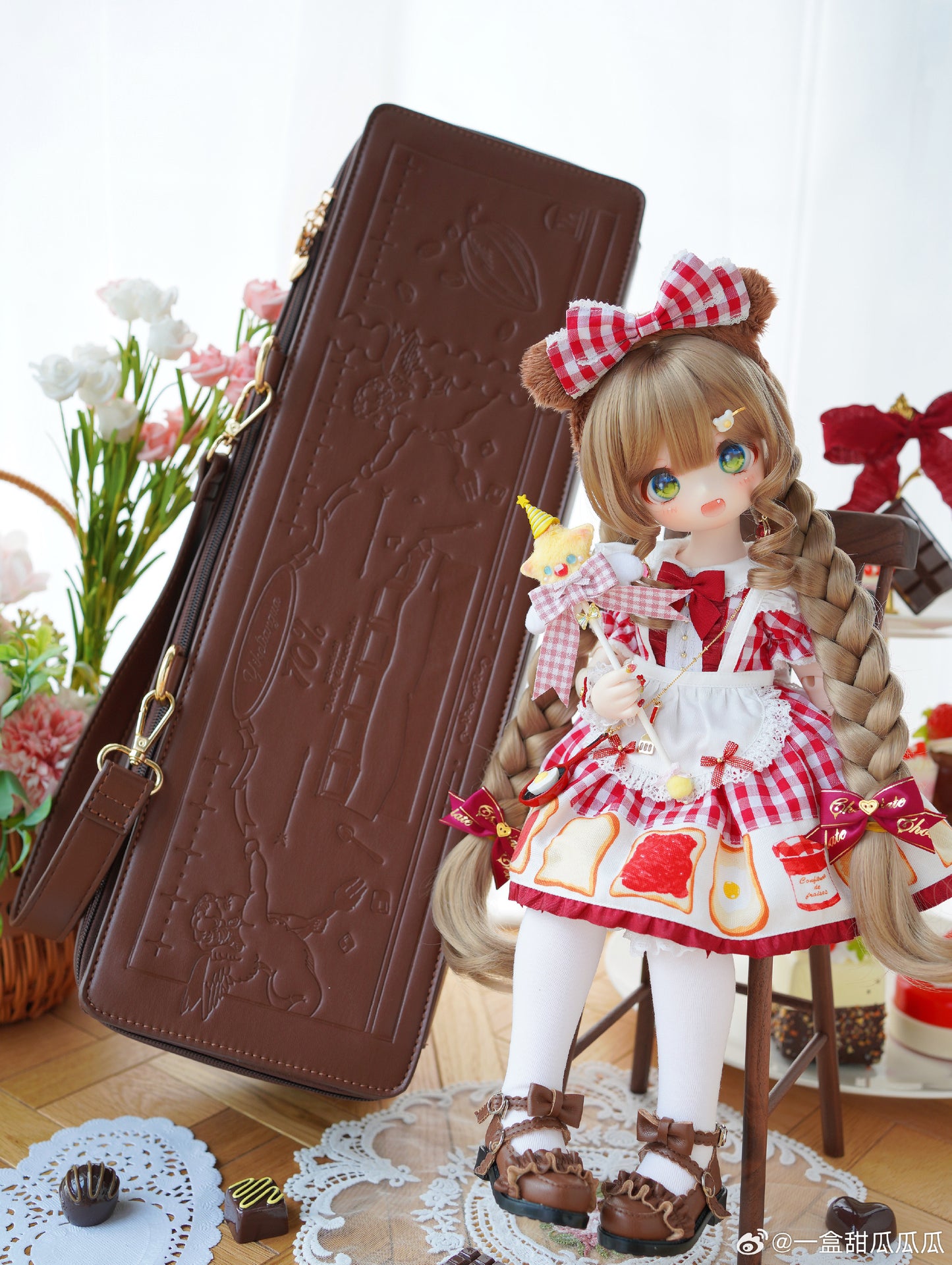 【受注予約~5/13】Chocolate ドールバッグ【一盒甜瓜】