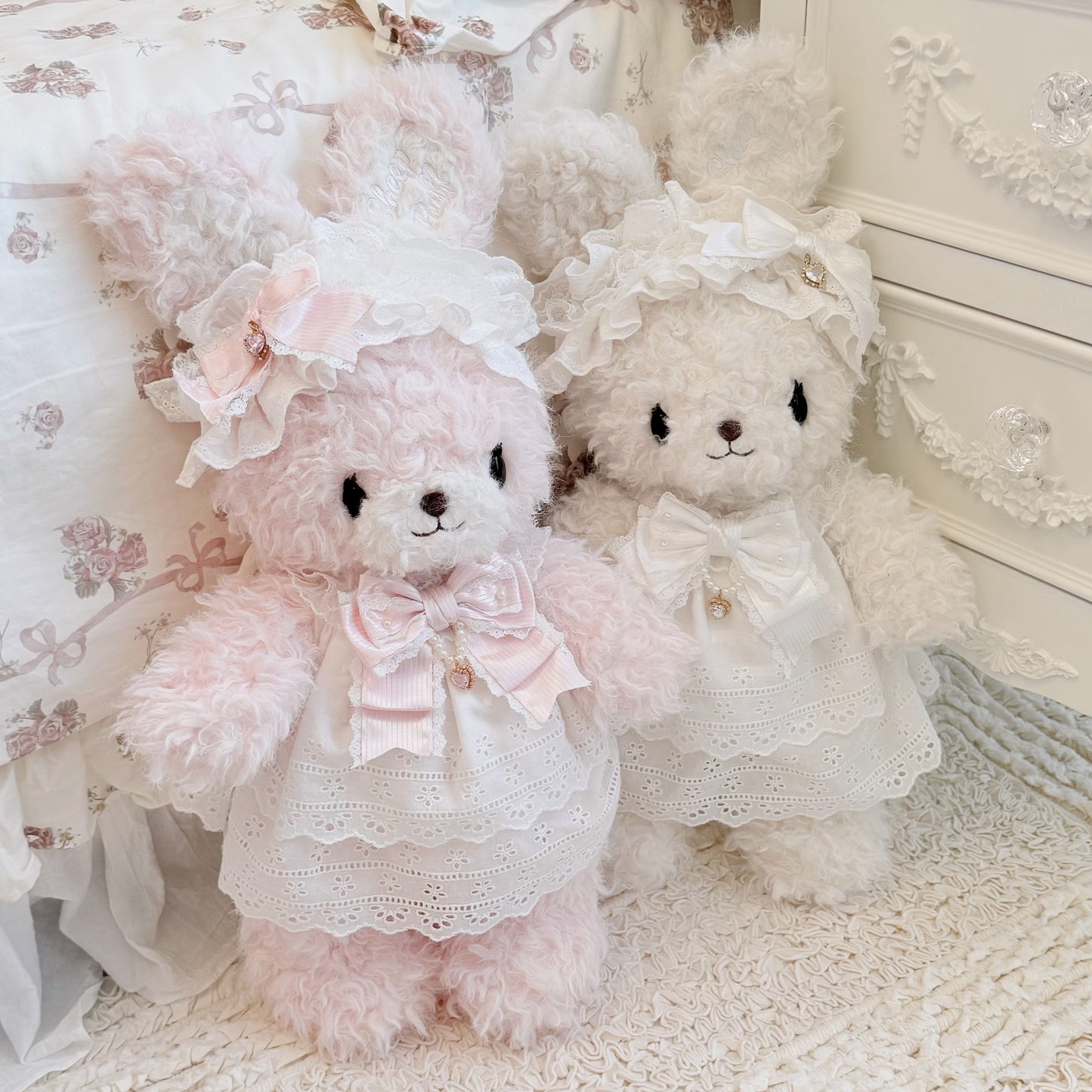 【受注予約~11/13】Rabbit Puff ぬいぐるみバッグ【Sheep Puff】