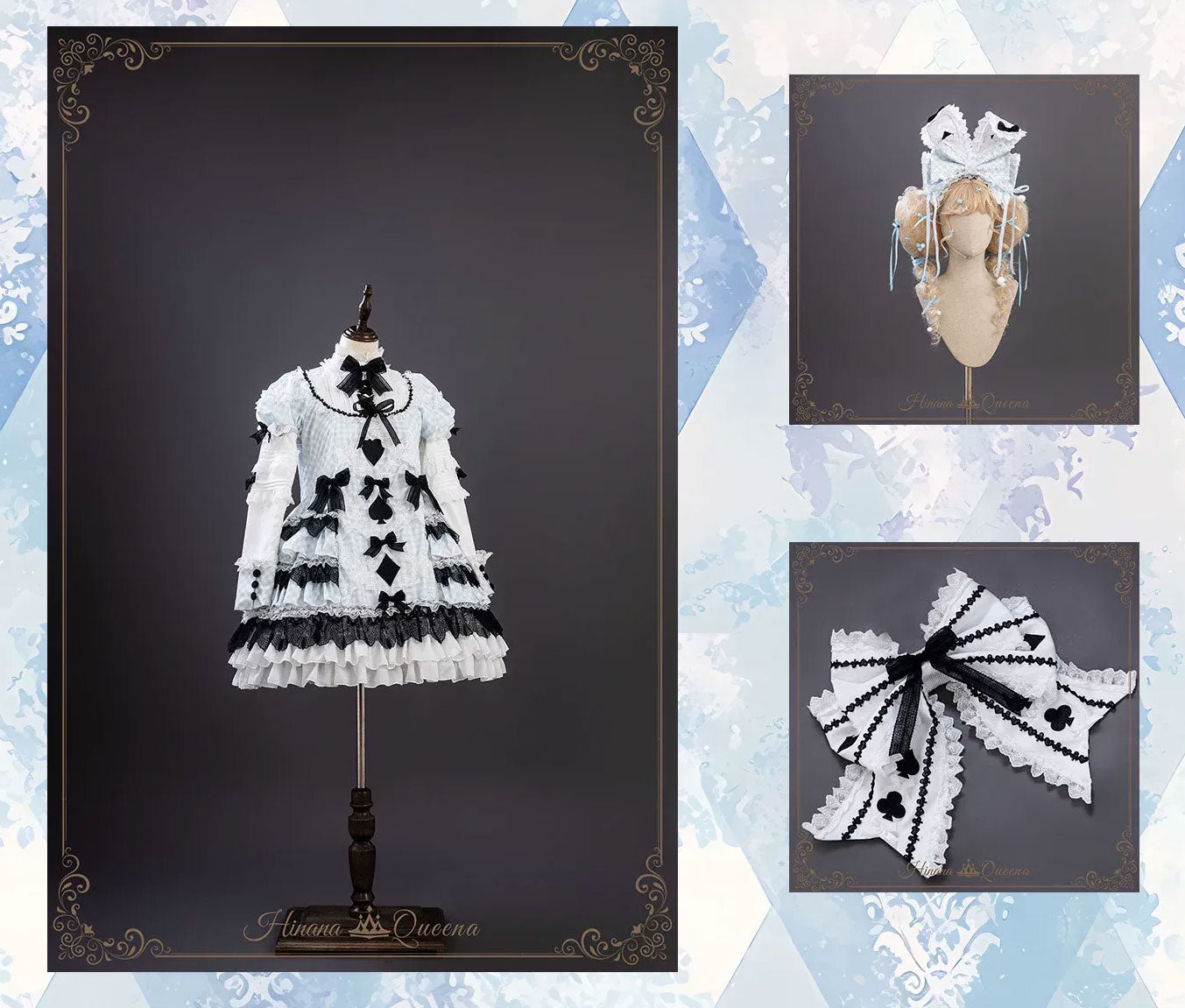 【受注予約~7/23】Alice’s Porcelain Doll ワンピース・フルセット【Hinana Queena】