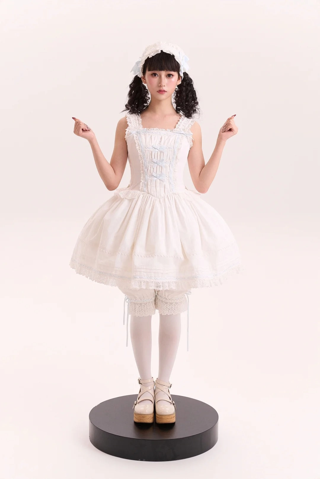 Laura Doll ジャンパースカート(ローウエスト)【小能熊】