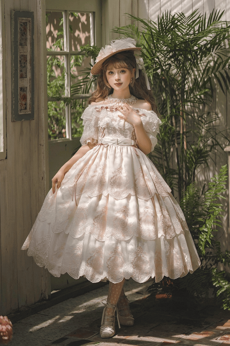 【受注予約~9/25】Point Gardens ワンピース【Miss Point】