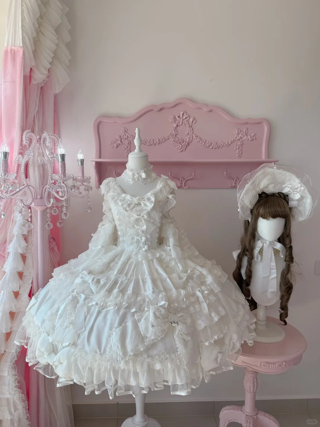 epetice 宝石姫　姫ロリ　ロリィタ　お姫様　ドレス　ロリータ　ワンピース 宝石姫 フルセット【Dream Lolita】 – Epetice