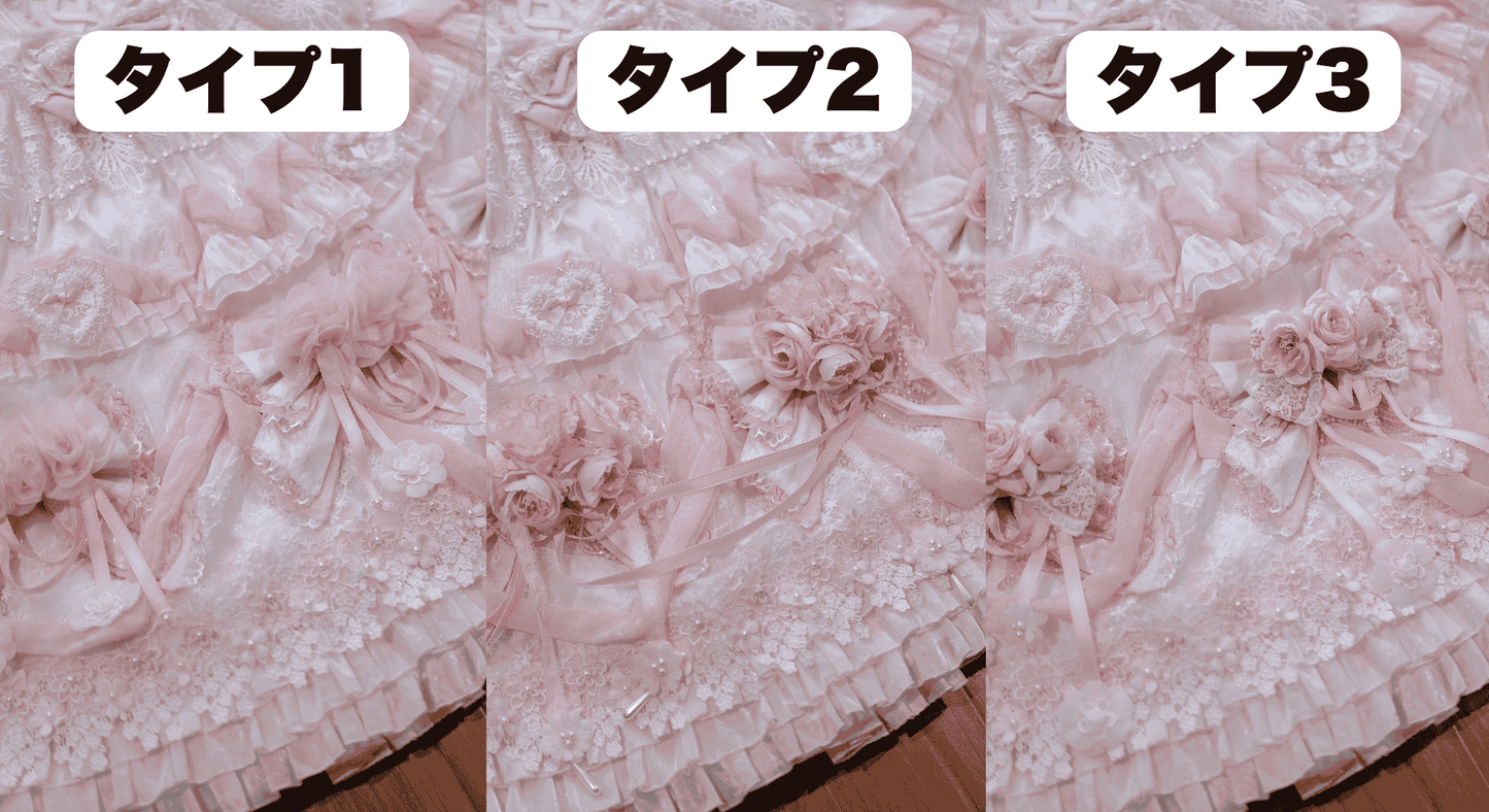【受注予約~6/23】Flower Mirror Doll 2.0 ワンピース【sedef】