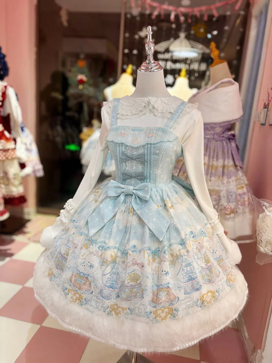 【受注予約~9/30】Kitty Musical Box ジャンパースカート・ケープ・2点セット【MY Cat-Twinkling Starlight】