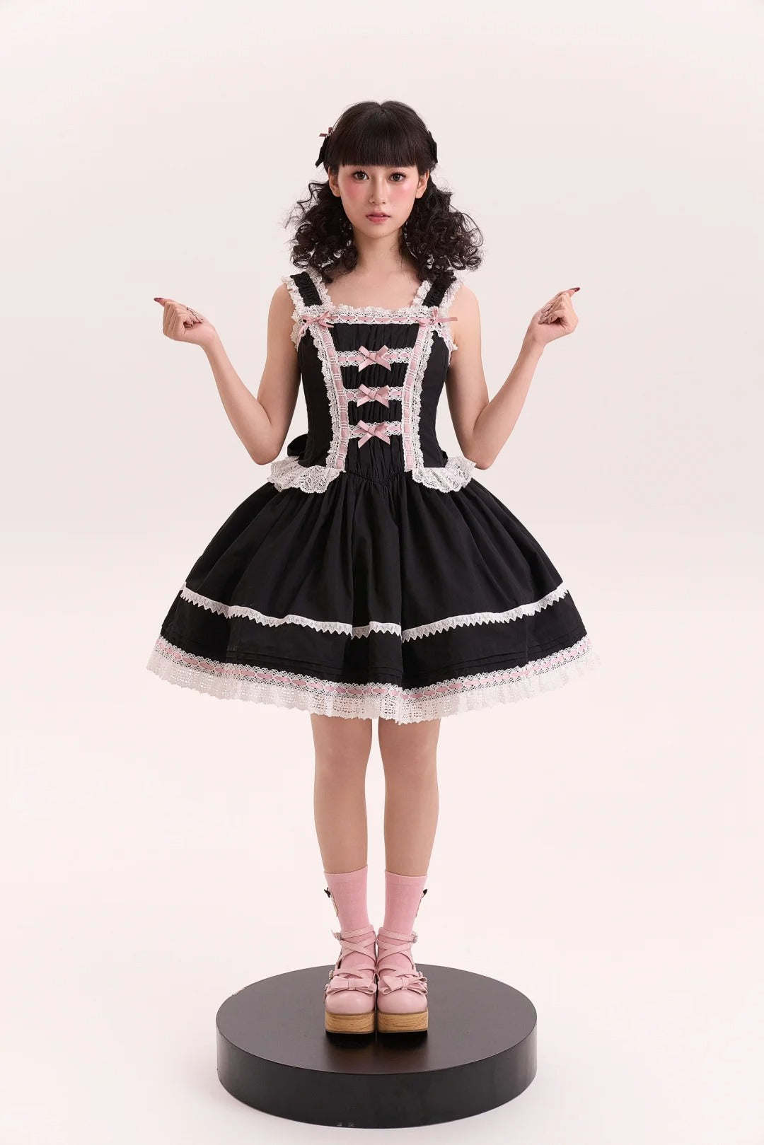 Laura Doll ジャンパースカート(ローウエスト)【小能熊】