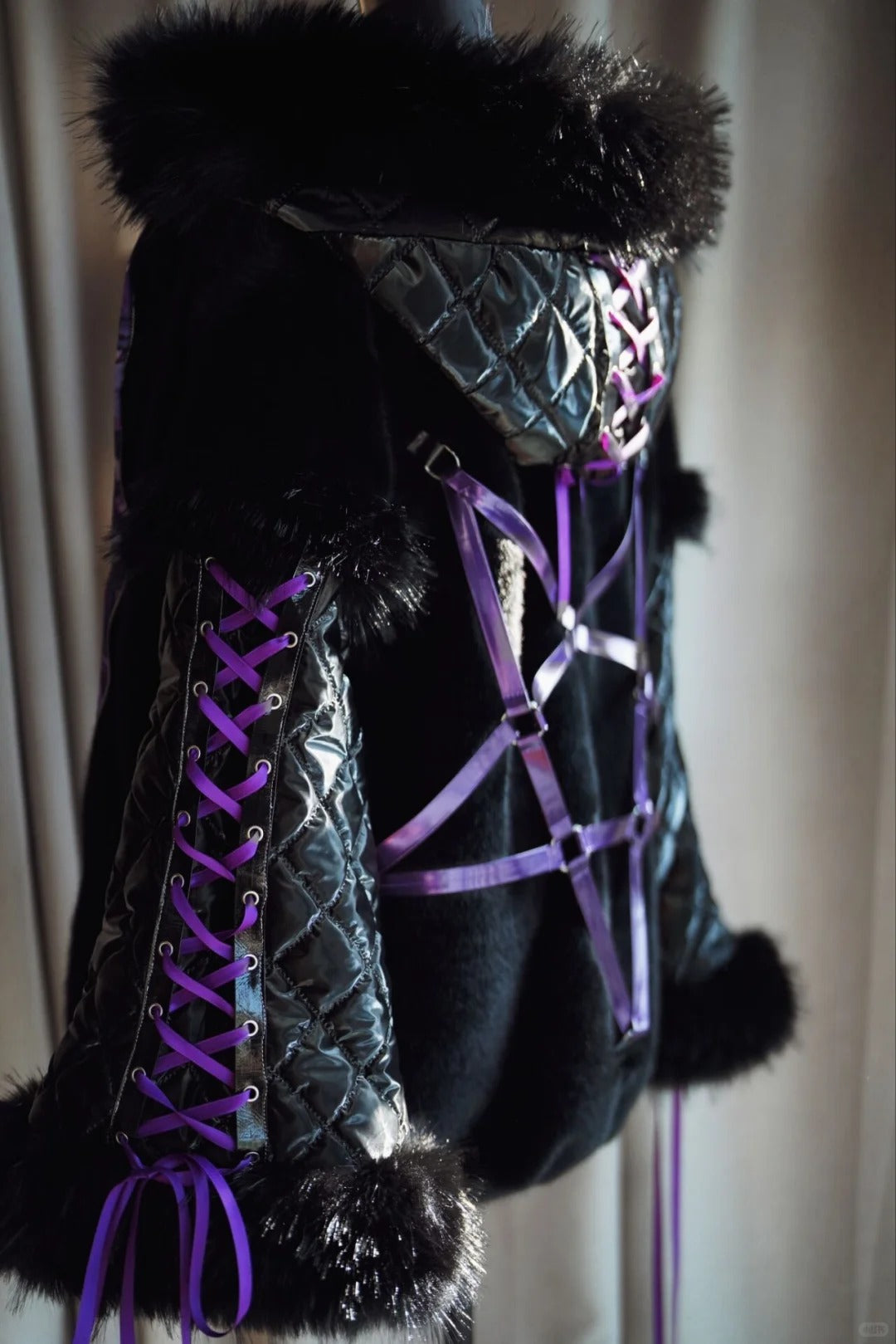 Purple Star ファージャケット【Purple Thorn】