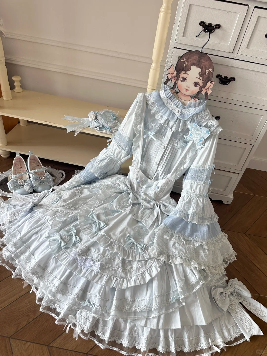 【受注予約~10/13】Hybrid Moonlight Doll 2.0 ブラウス【Lost Aqua】