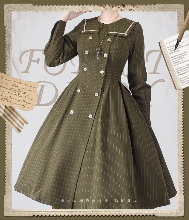 Forest Diary コートワンピース【Forest Wardrobe】