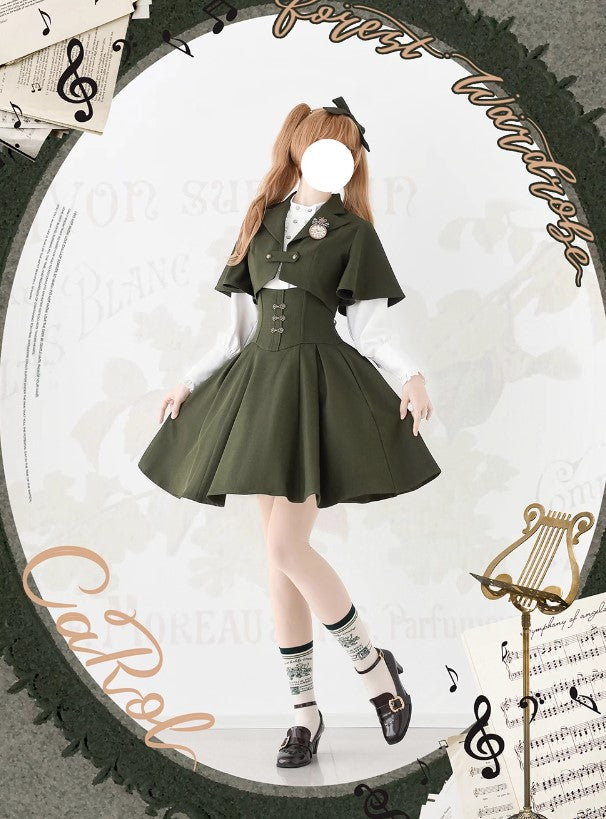 Forest Ode ケープ・ブラウス【Forest Wardrobe】