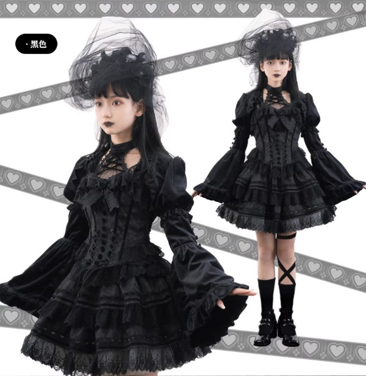 Lunar Eclipse Magic 手袖・胸飾り【Black Swan】
