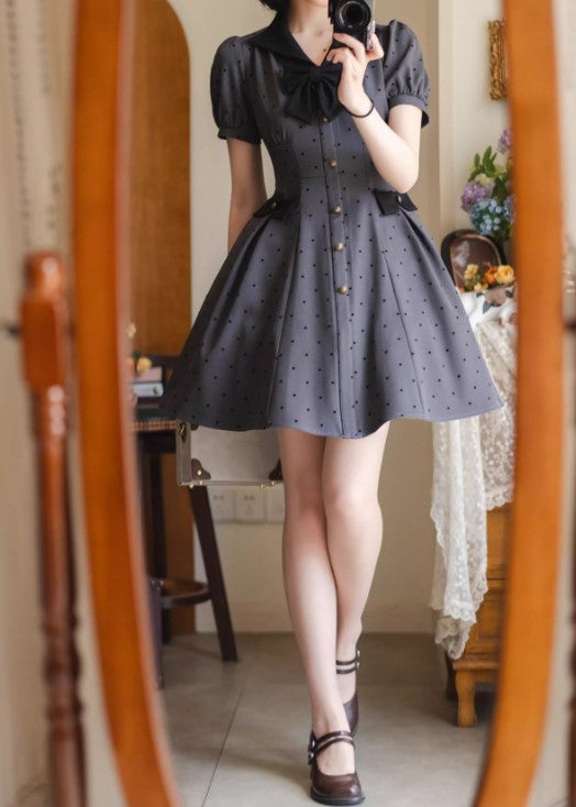 Wald-POLKA-DOT-Kleid [Forest Wardrobe]