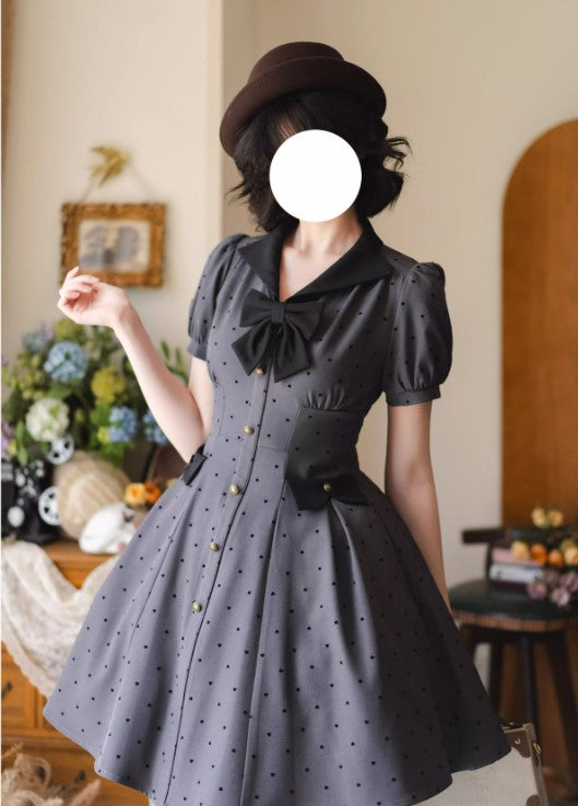 Wald-POLKA-DOT-Kleid [Forest Wardrobe]