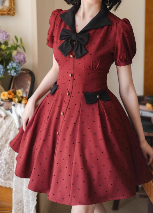 Wald-POLKA-DOT-Kleid [Forest Wardrobe]