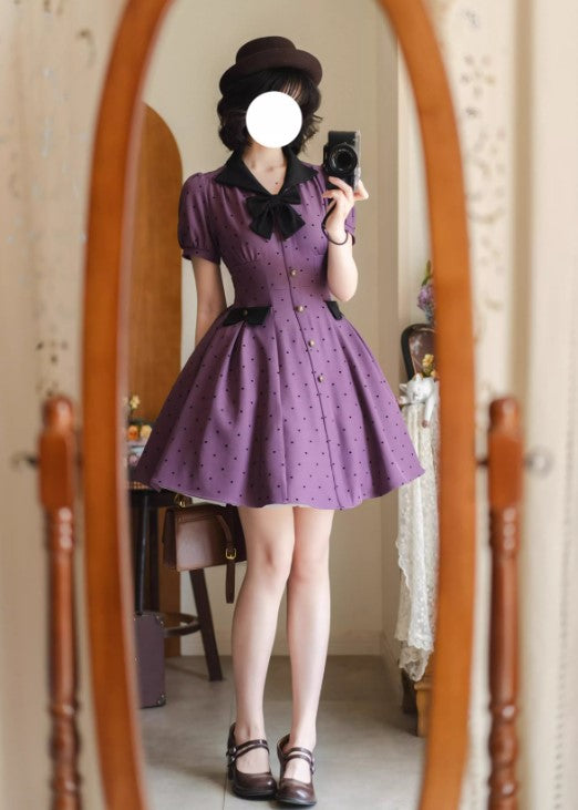 Wald-POLKA-DOT-Kleid [Forest Wardrobe]