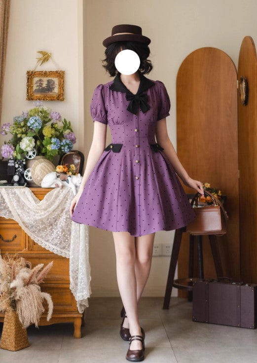 Wald-POLKA-DOT-Kleid [Forest Wardrobe]